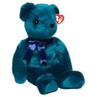 Ty Beanie Buddies Teddy - Teal Old Faced Bear