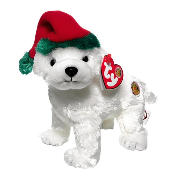 Ty Beanie Babies Tinsel - Dog (BBOM December 2003)