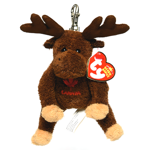 Ty Beanie Babies Villager - Moose Clip (Canada Exclusive)