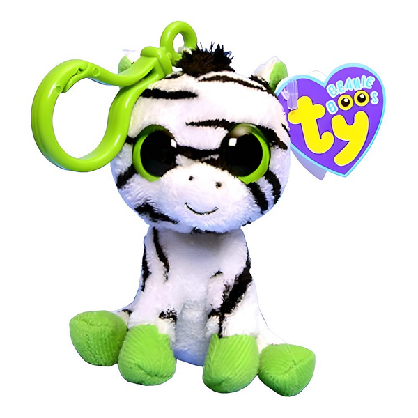 Ty Beanie Boos Zig-Zag - Zebra Clip (3rd Generation)