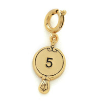 Growing Up Girls Charm - Age 5 Mirror Back