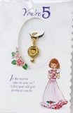 Growing Up Girls Charm - Age 5 Mirror Package