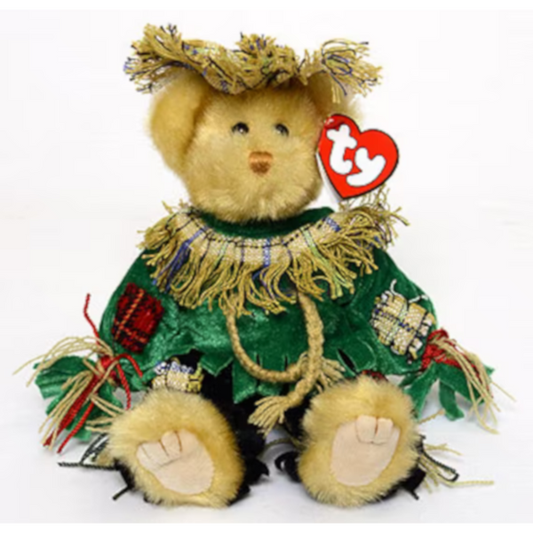 Ty Attic Treasures Alfalfa - Scarecrow Bear