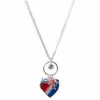 Justice Americana Cluster Locket Necklace