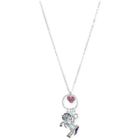 Justice Americorn Charm Pendant Necklace