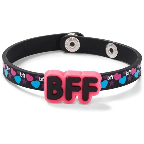 Justice BFF Hearts Silicone Bracelet Pink