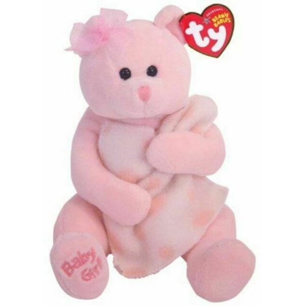 Ty Beanie Babies Baby Girl - Bear