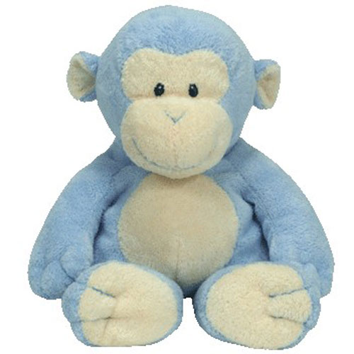 Baby Ty - Baby Dangles Monkey Blue