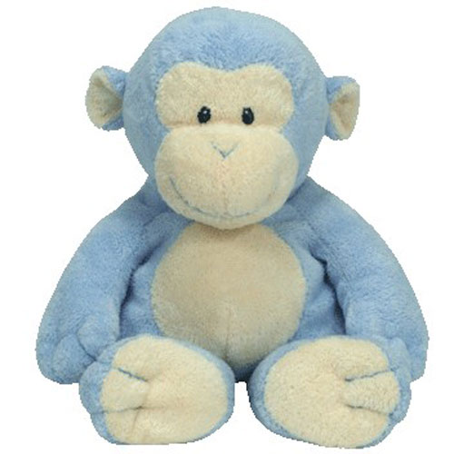 Baby Ty Baby Dangles Monkey Blue bandbcollectibles