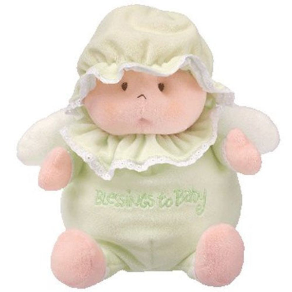 Baby Ty - Blessings to Baby - Angel Bear Green