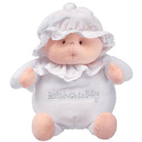 Baby Ty - Blessings to Baby - Angel Bear White