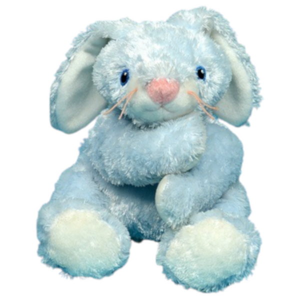 Baby Ty - Huggybunny Blue with Rattle