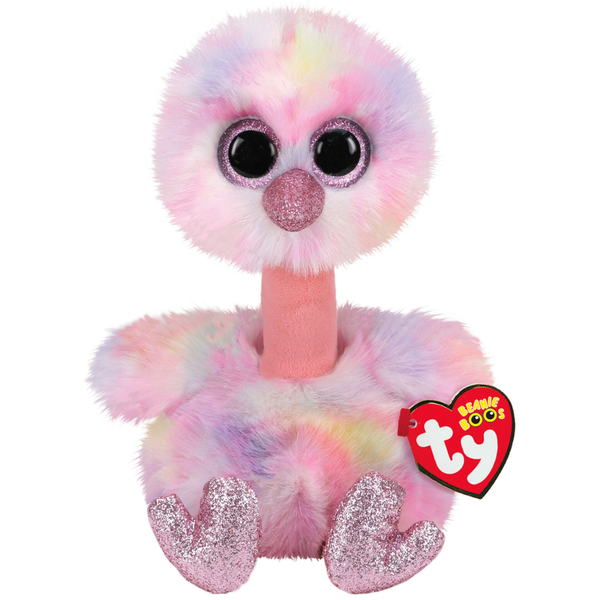 Ty Beanie Boo Avery the Ostrich Medium