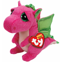 Ty Beanie Boo Darla the Pink Dragon