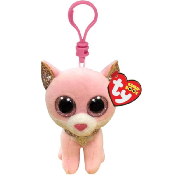 Ty Beanie Boo Fiona the Cat Clip