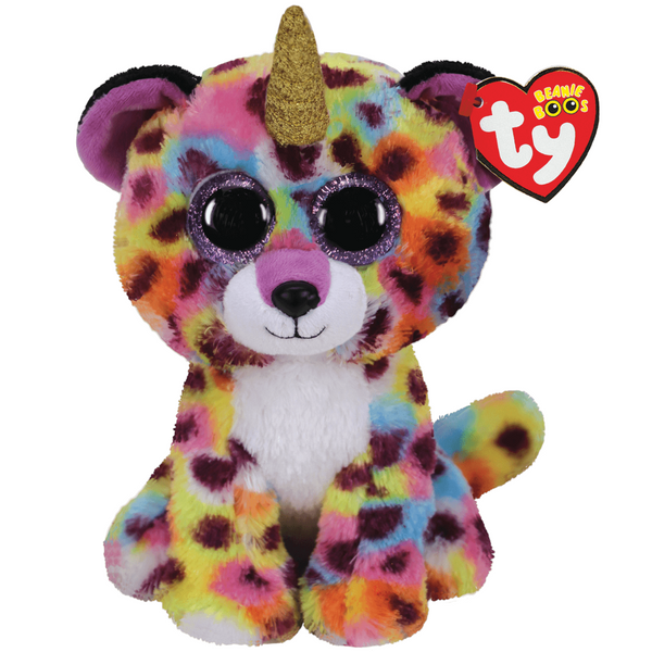 Ty Beanie Boos Giselle - Unicorn Leopard