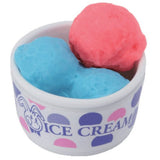 Ty Beanie Eraserz - Ice Cream Scoop Blueberry & Raspberry
