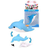 Ty Beanie Eraserz - Splash the Dolphin Blue