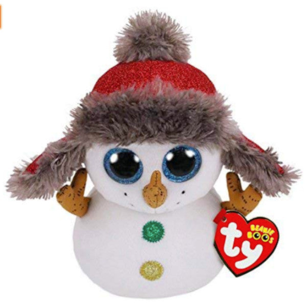 Ty Beanie Boo Buttons Snowman