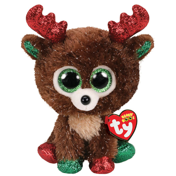 Ty Beanie Boo Fudge the Reindeer