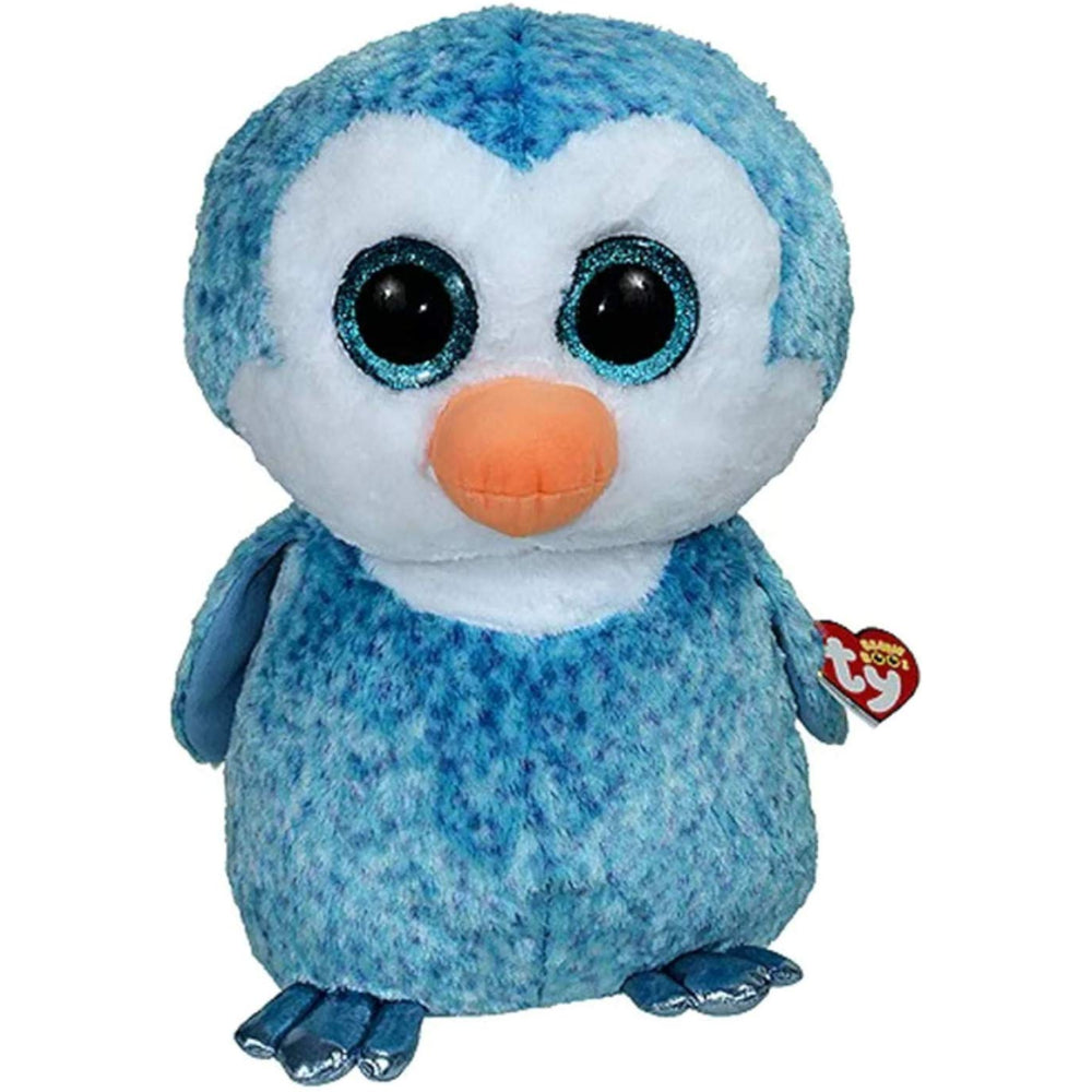 Ty Beanie Boos Ice Cube Penguin Large Justice Exclusive bandbcollectibles