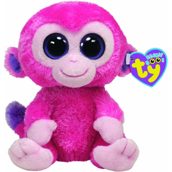 Purple Monkey Beanie Baby Ty Beanie Boos Razberry Monkey Medium –