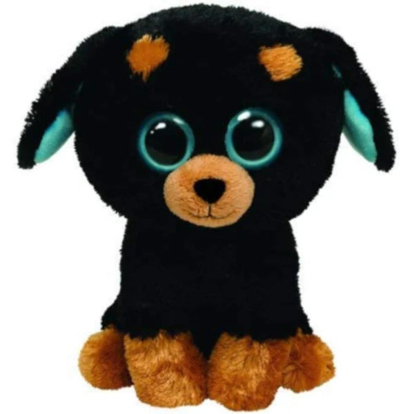 Ty Beanie Boo Tuffy the Rottweiler Dog Medium