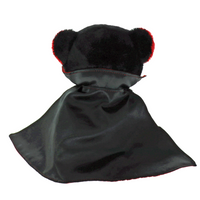 Ty Beanie Bellies Bearla Black - Vampire Bear