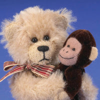 Boyds Mohair Bear with Monkey