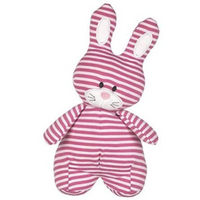 Ganz Bright Stripes Bunny Pink