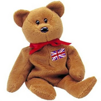 Ty Beanie Babies Britannia - Bear (UK Exclusive)