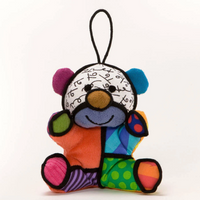 Britto Mini Festive Bear Ornament