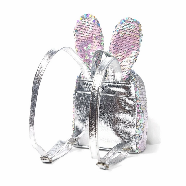 Justice Bunny Flip Sequin Mini Backpack –