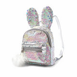 Justice Bunny Flip Sequin Mini Backpack