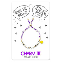 CHARM IT! Good Vibes Emoji Bracelet Package