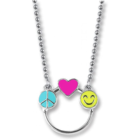 CHARM IT! Peace, Love, & Happiness Charm Catcher Necklace