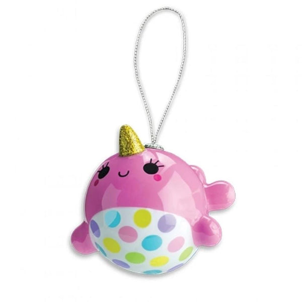 CHARM IT! Pink Narwhal Ornament
