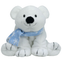 Ty Pluffies Chills - Polar Bear (Barnes & Noble Exclusive)
