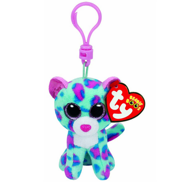 Ty Beanie Boos Sydney - Leopard Clip (Claire's Exclusive)