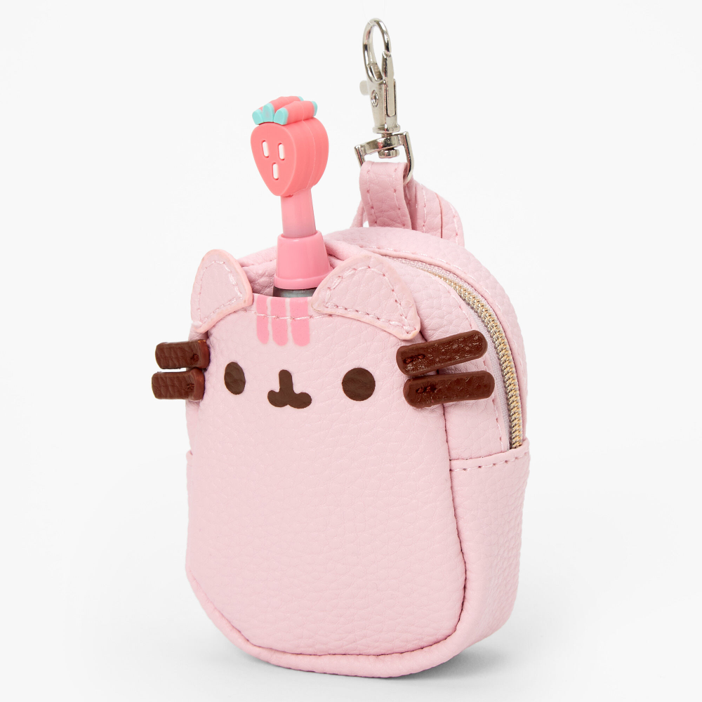 Claire s Pusheen Desserts Mini Backpack Keychain Set bandbcollectibles
