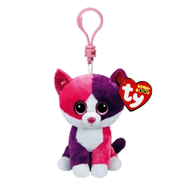Claire's Ty Beanie Boo Pellie the Cat Clip