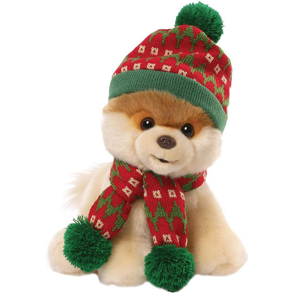 Gund Classic Boo Holiday Hat and Scarf 9"