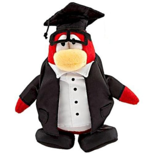 Disney Club Penguin Graduate Penguin 6.5"