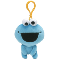 Gund Sesame Street Cookie Monster Backpack Clip - Emoji