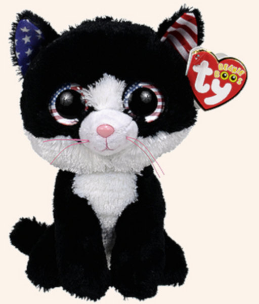 Ty Beanie Boos Freedom Cat (Cracker Barrel Exclusive
