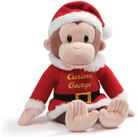 Gund  Curious George Holiday 12"