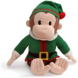 Gund Curious George Elf 12"