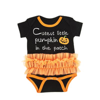 Ganz Cutest Little Pumpkin in the Patch Diaper Shirt Tutu