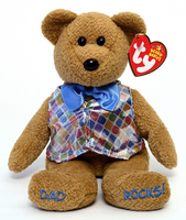 Ty Beanie Babies Dad 2006 - Bear (Ty Store Exclusive)