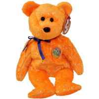 Ty Decade Bear - Orange